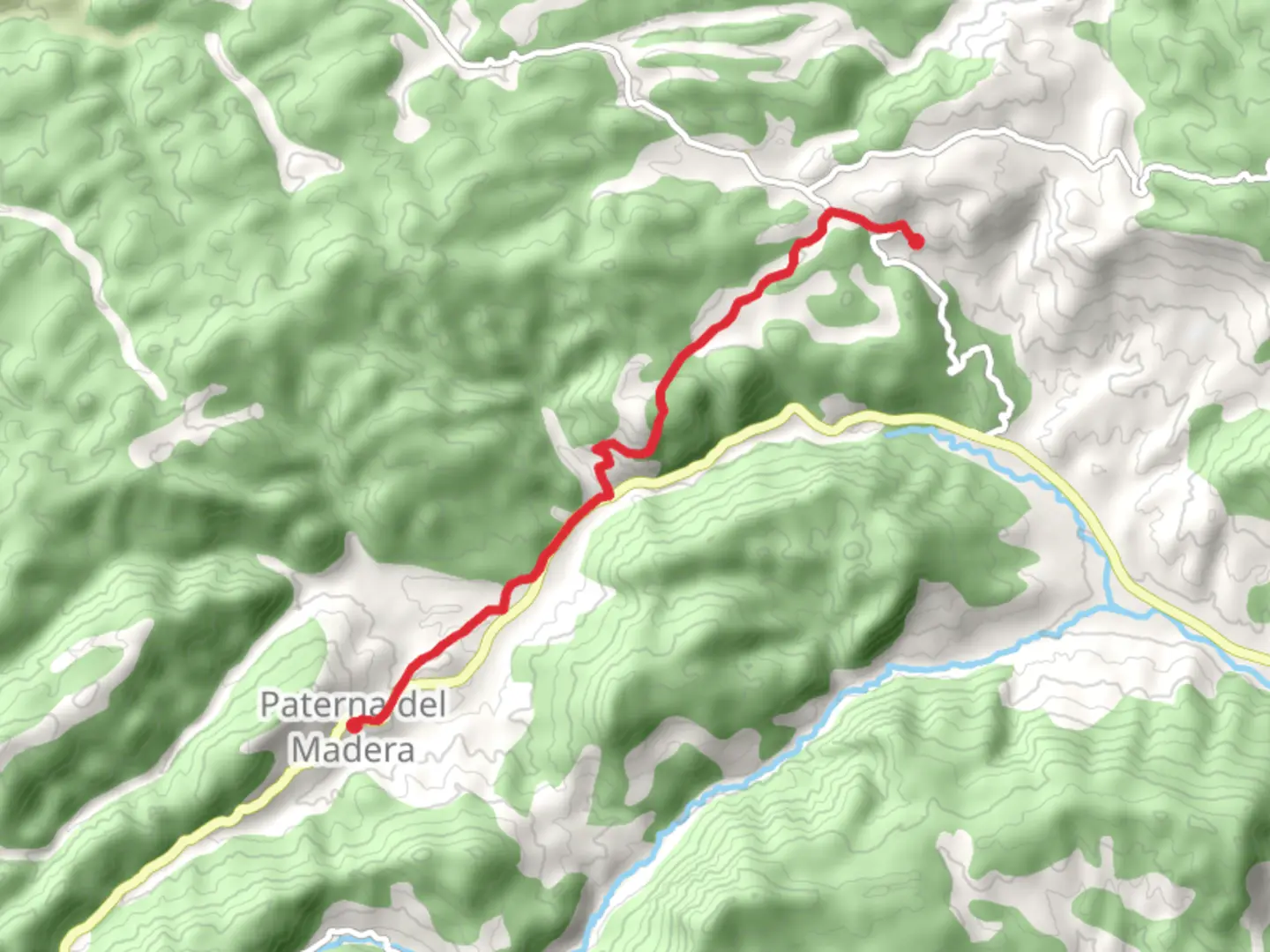An image depicting the trail Historical Path Paterna - Los Catalmarejos and its surrounding area.