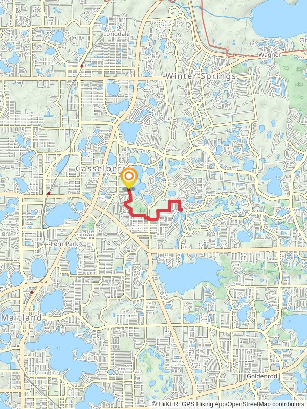 Wirz Trail Out and Back