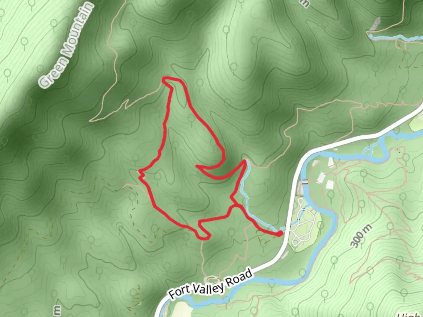 An image depicting the trail Tuscarora Trail, Sidewinder Trail and Mudhole Gap Trail and its surrounding area.
