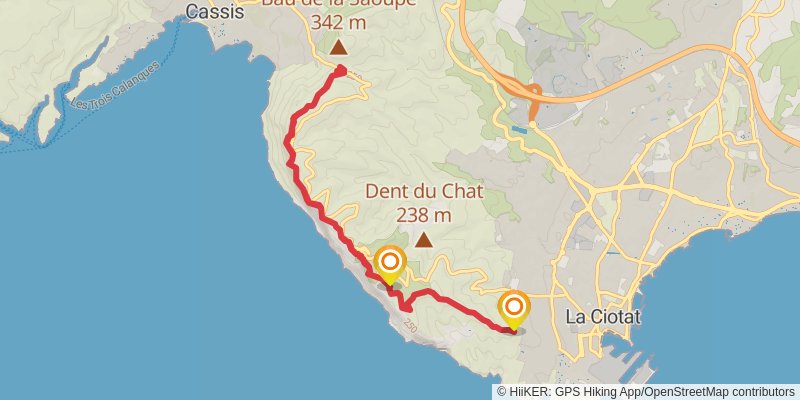 Cap Canaille stage 2 Map