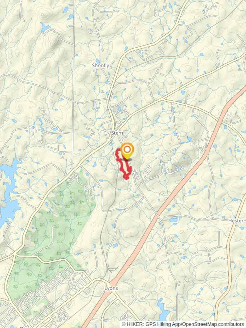 An image depicting the trail Brogden Road Loop and its surrounding area.