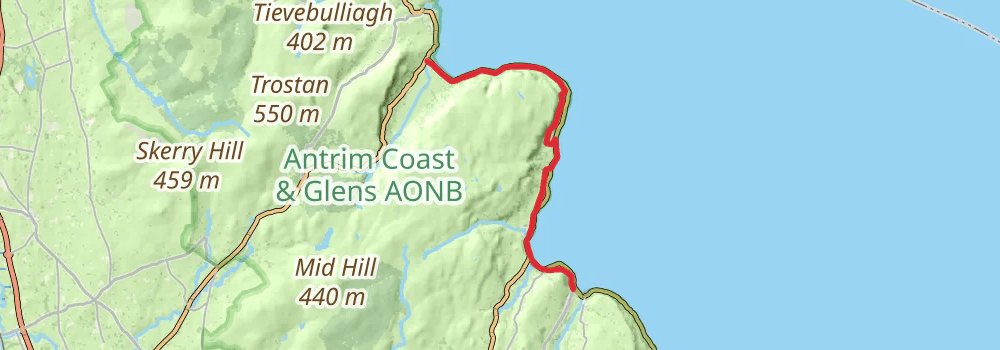 International Appalachian Trail stage 23 Map