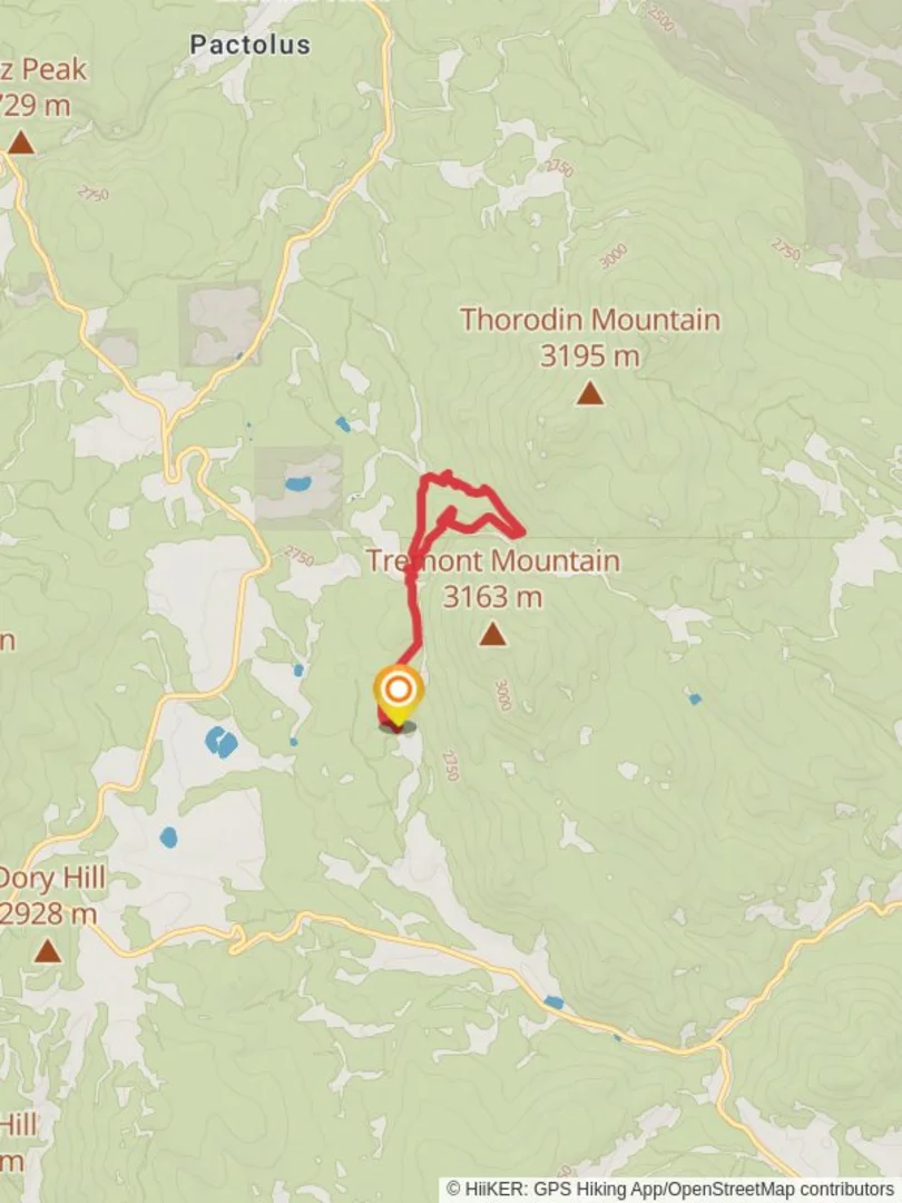 An image depicting the trail Raccoon - Mule Deer Loop Trail and its surrounding area.
