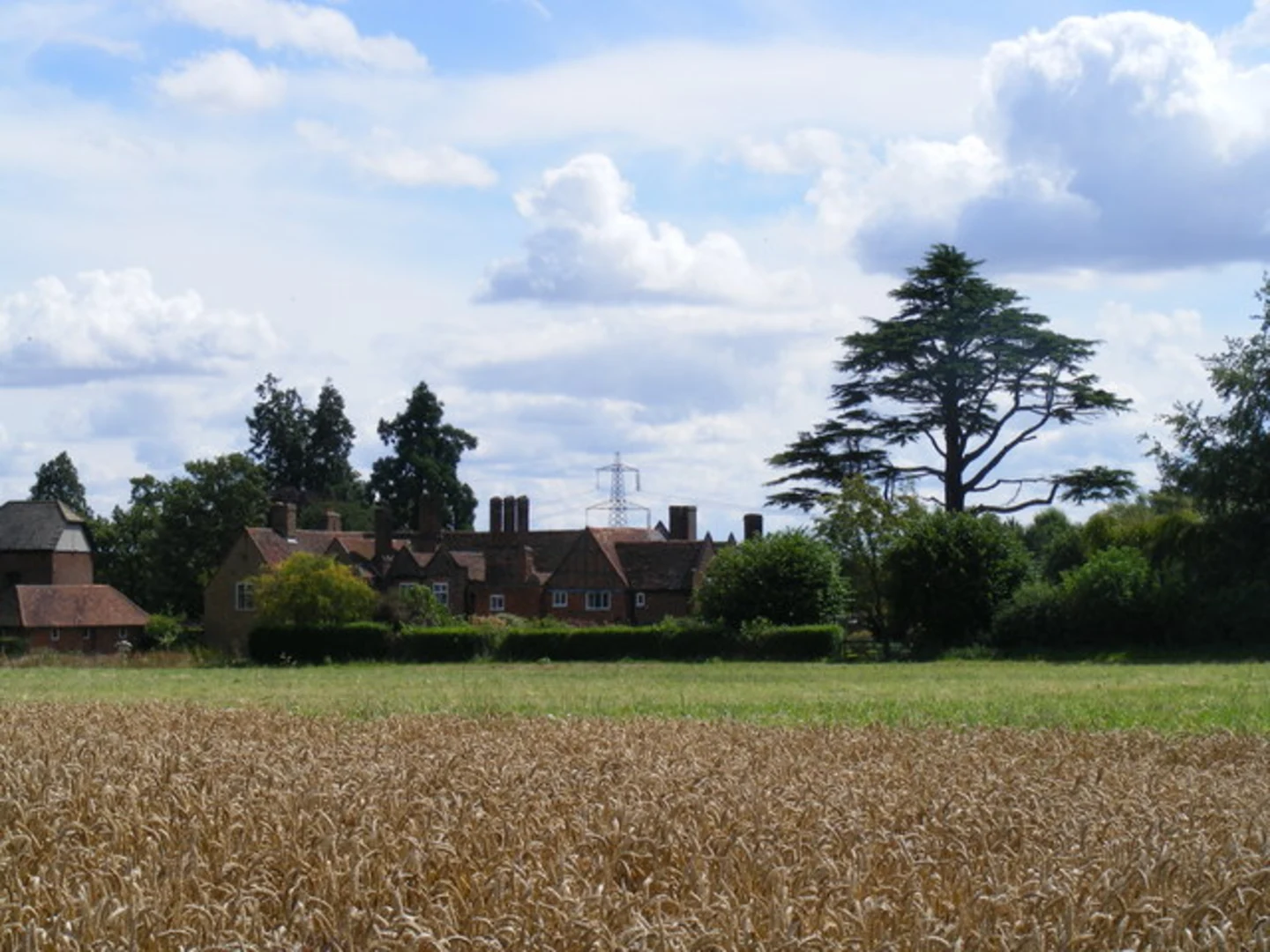 An image depicting the trail Mazebeard Spring and Little Offley Loop and its surrounding area.