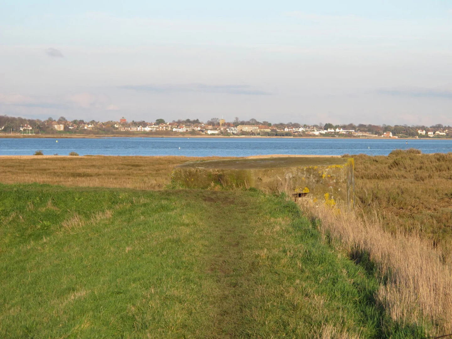 An image depicting the trail Blackwater Estuary and its surrounding area.