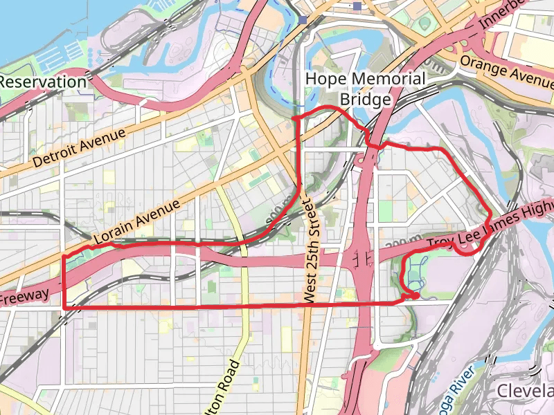 Red Line Greenway and Ohio - Erie Canal Towpath Loop Trail