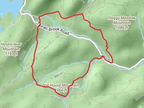 Nat House Mountain Red Cross Trail and Beech Trail