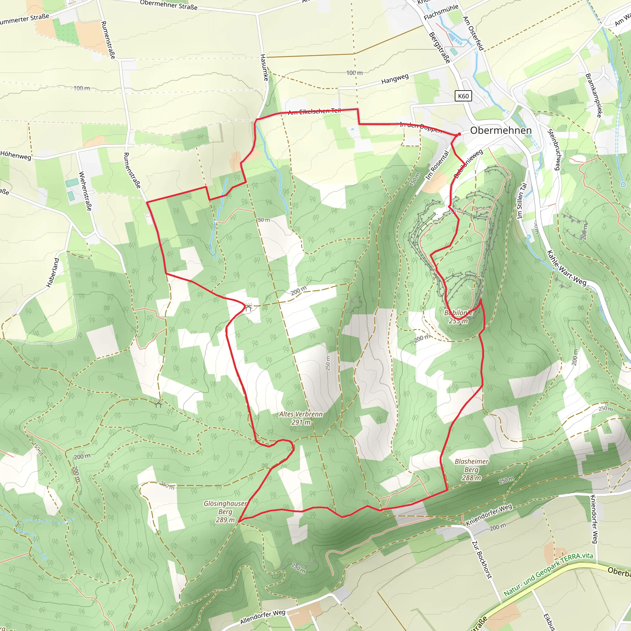 Preussisch Oldendorf Holzhausen mobile static map