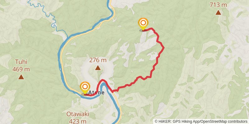 Atene Skyline Track stage 2 Map