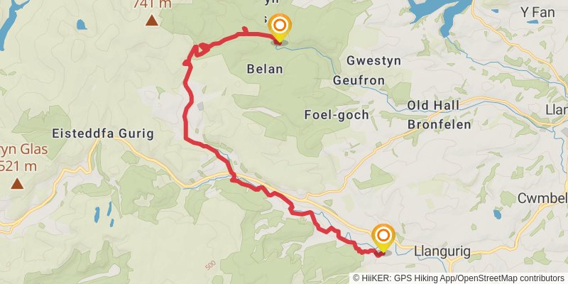 Wye Valley Walk stage 12 Map