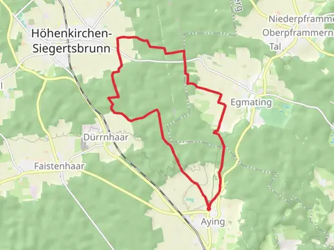 Kirchener Forst Loop - Aying