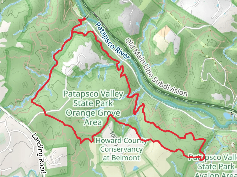 Cascade Falls - Morning Choice Loop Trail