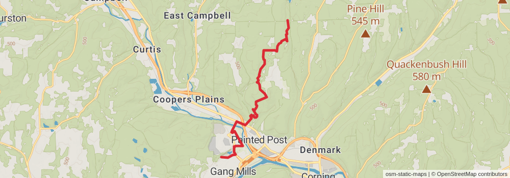 American Perimeter Trail - Northern Appalachian Primary stage 46 Map