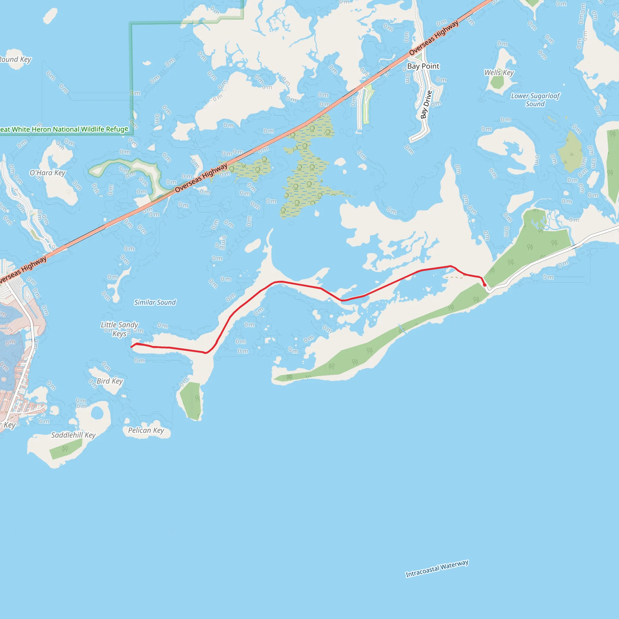 Old State Road 4A mobile static map