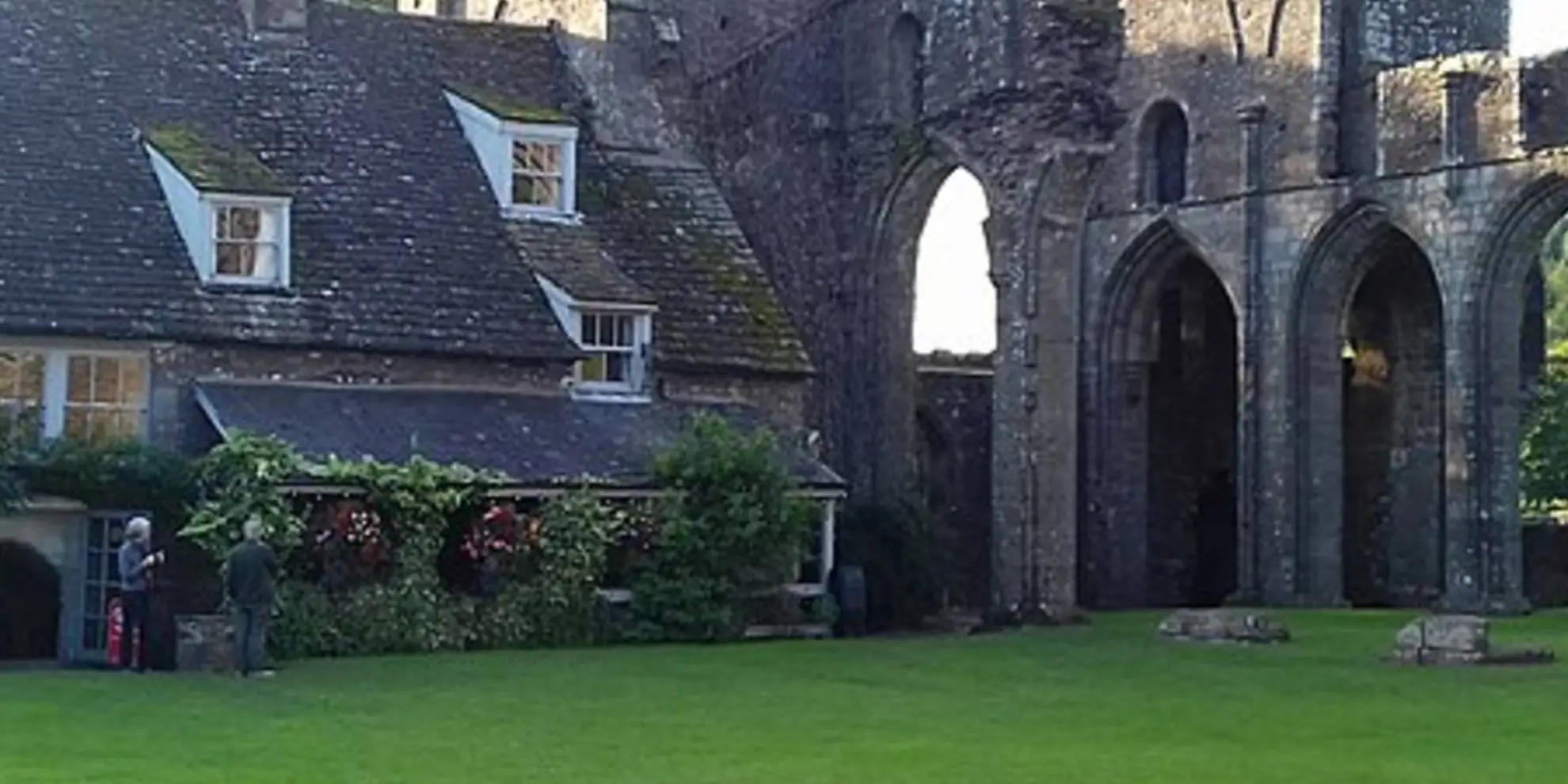 An image depicting the trail Llanthony Priory from Longtown and its surrounding area.