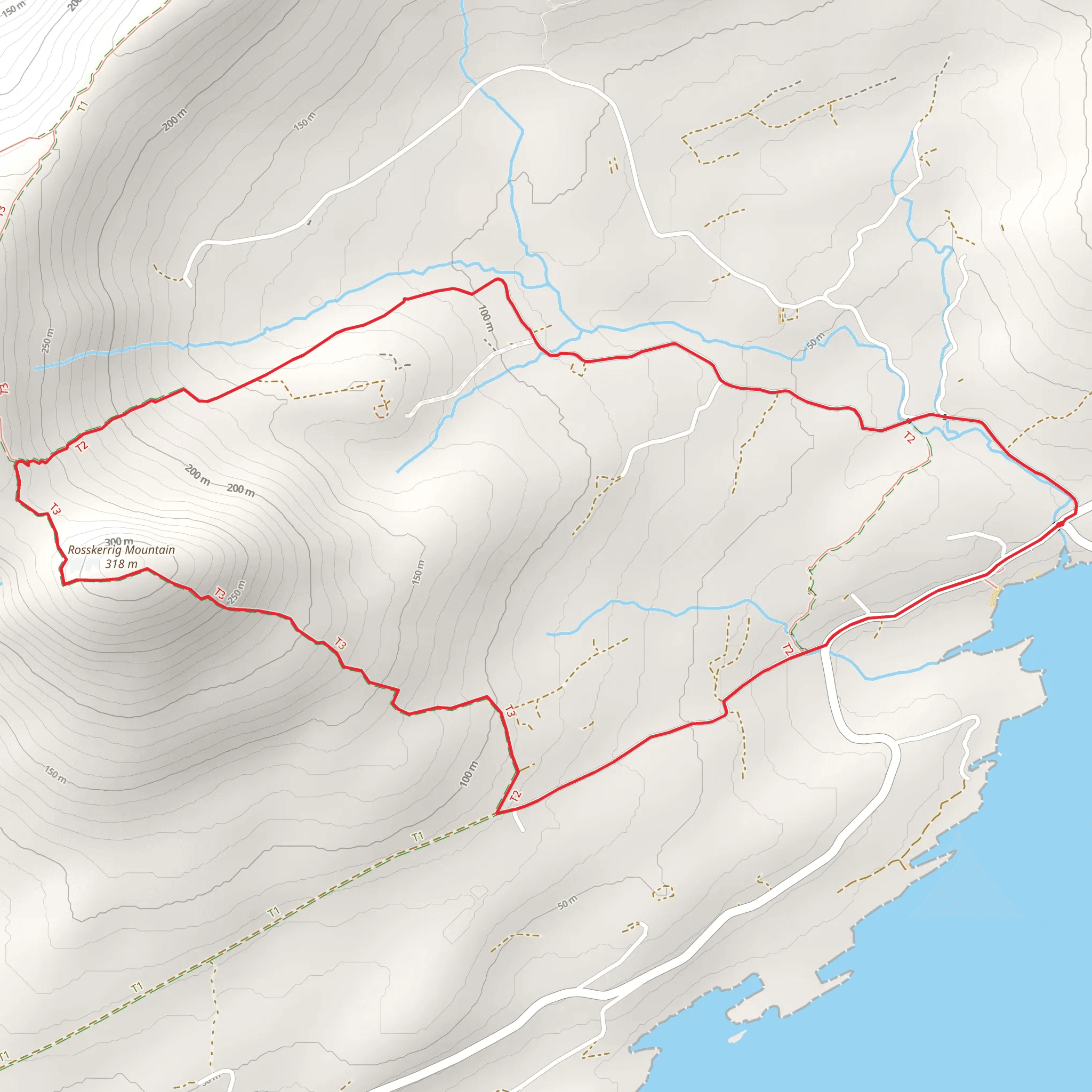 Baran Loop - Sheep's Head mobile static map