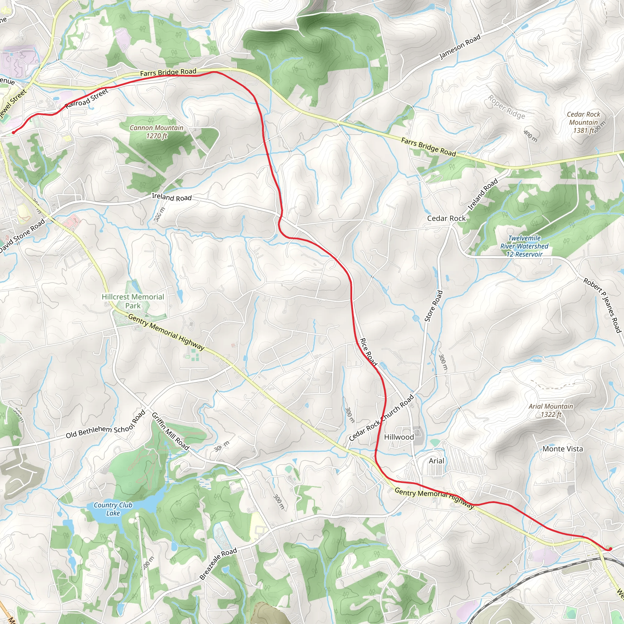 Doodle Trail mobile static map