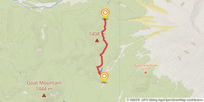 Toutle Trail stage 2 Map
