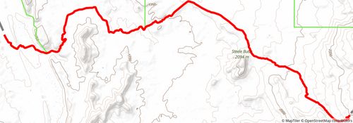 American Discovery Trail South Route stage 309 Map