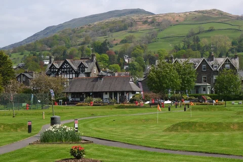 An image depicting the trail Rothay Park and Deer Hows and its surrounding area.