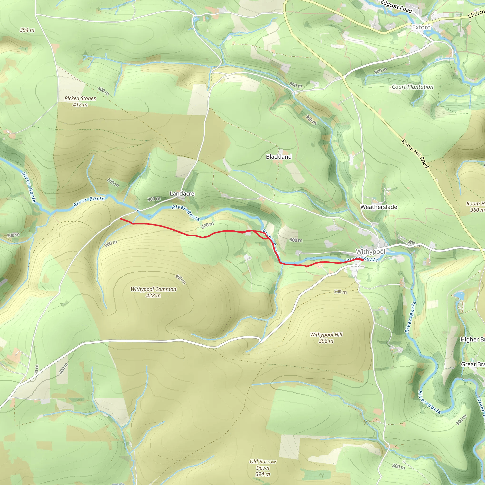 Brightworthy and Ford Walk mobile static map