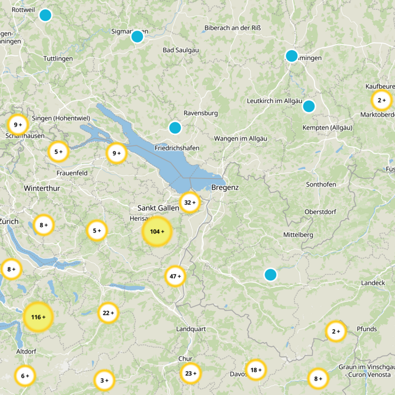 Wahlkreis Rheintal Static Map
