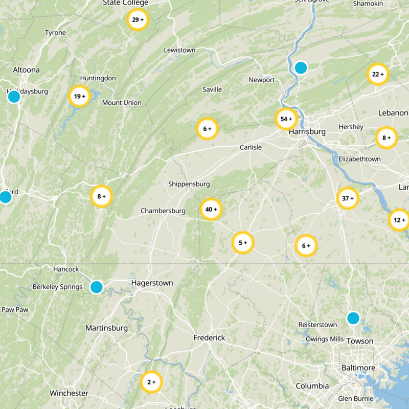 Adams County Static Map