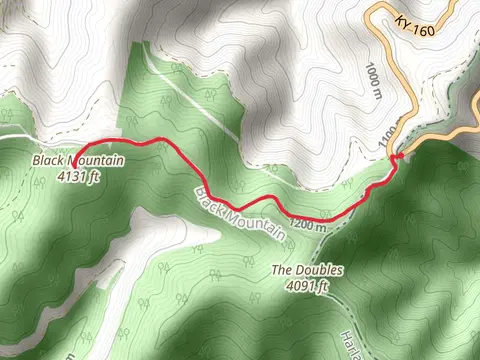 Grassy Gap and Black Mountain