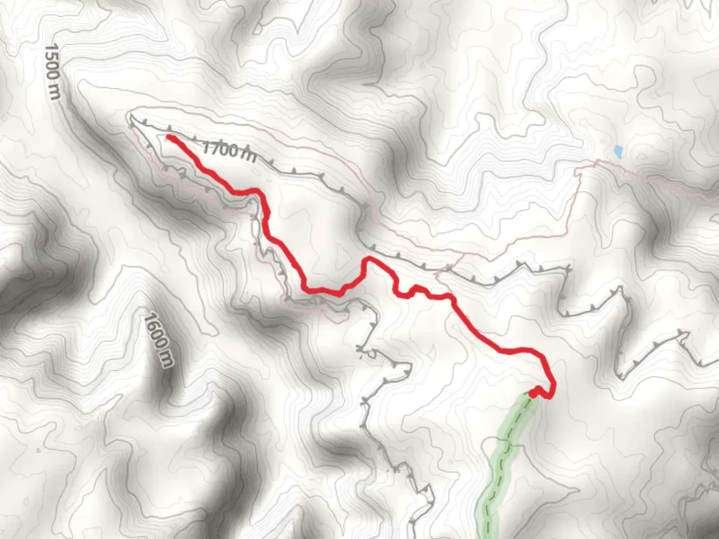 An image depicting the trail Cedar Tree Arch via Rattlesnake Arches Trail Center and its surrounding area.