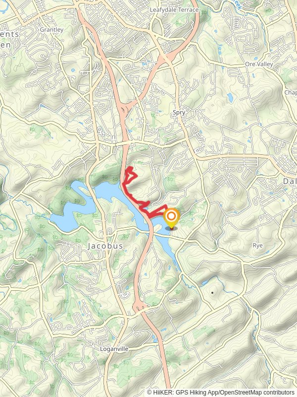 East Branch Codorus Creek Loop mobile static map