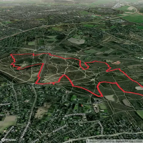 Huizer Eng, Tafelberg and Blaricummerheide Loop