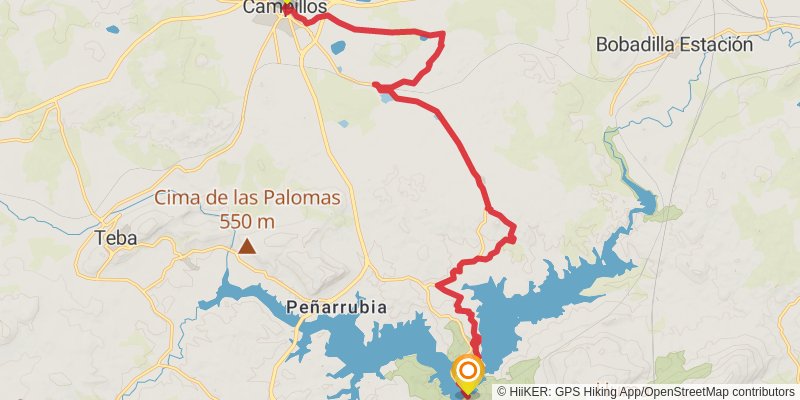 Gran Senda De Malaga stage 20 Map