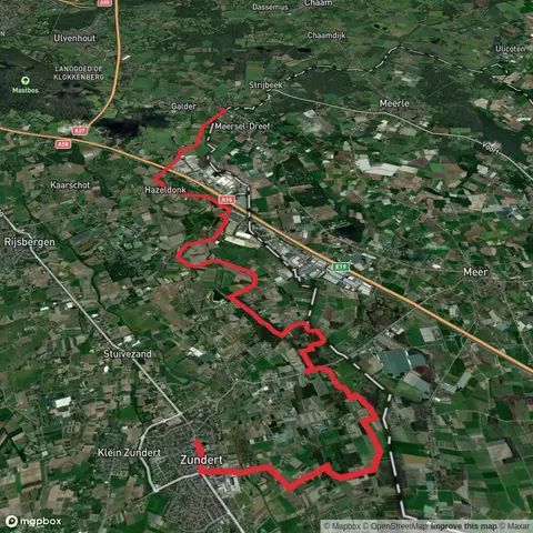 Zundert to Galder via De Beemden and Kerzelse Weg