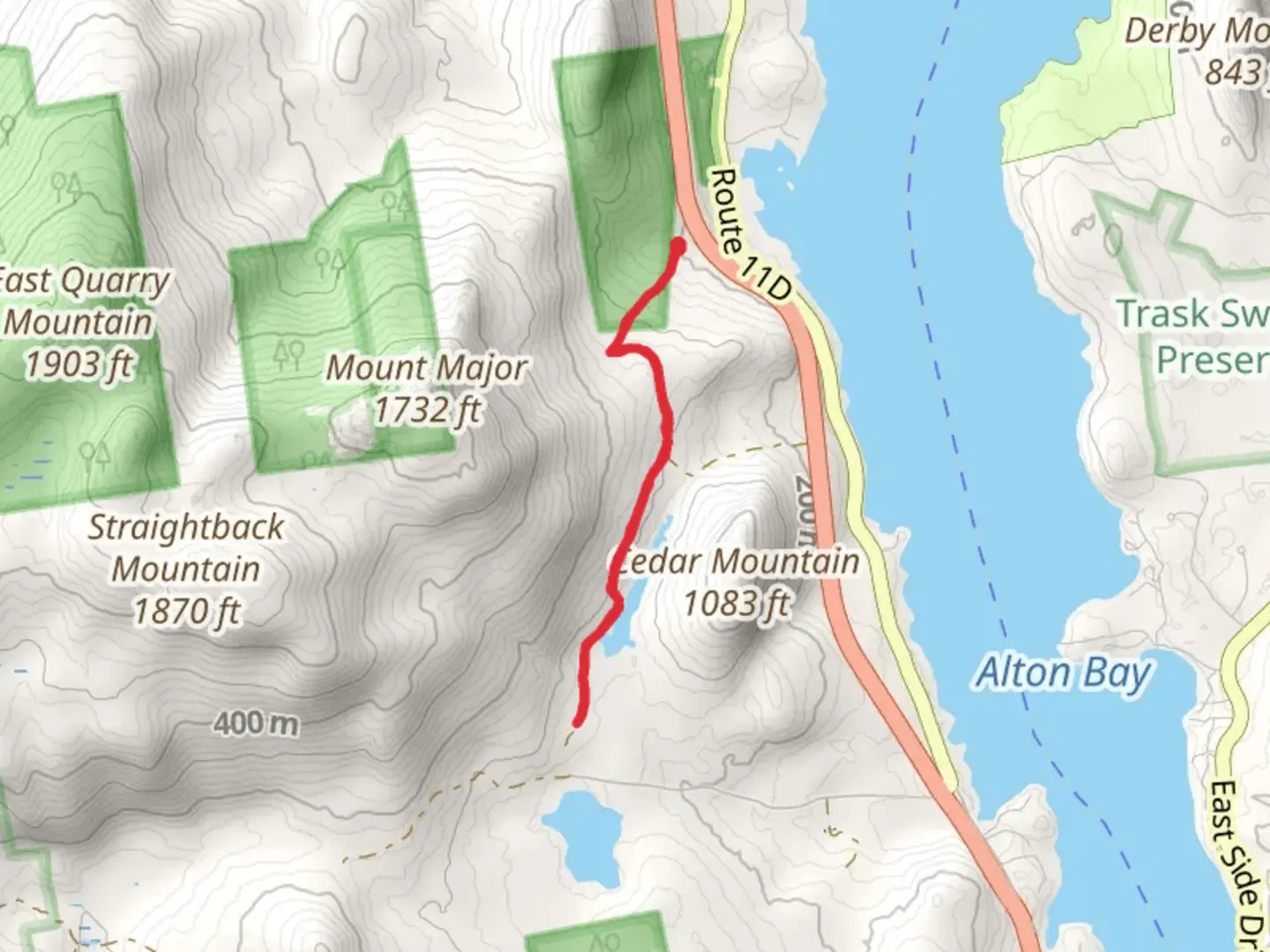 An image depicting the trail Jesus Valley - Beaver Pond Trail and its surrounding area.