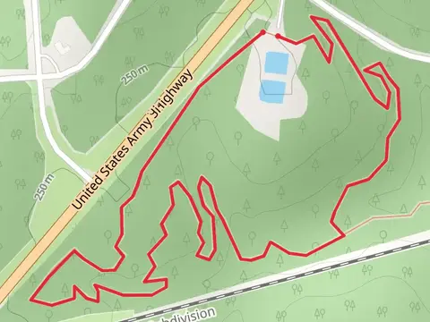 Keystone State Park Walking Path Loop