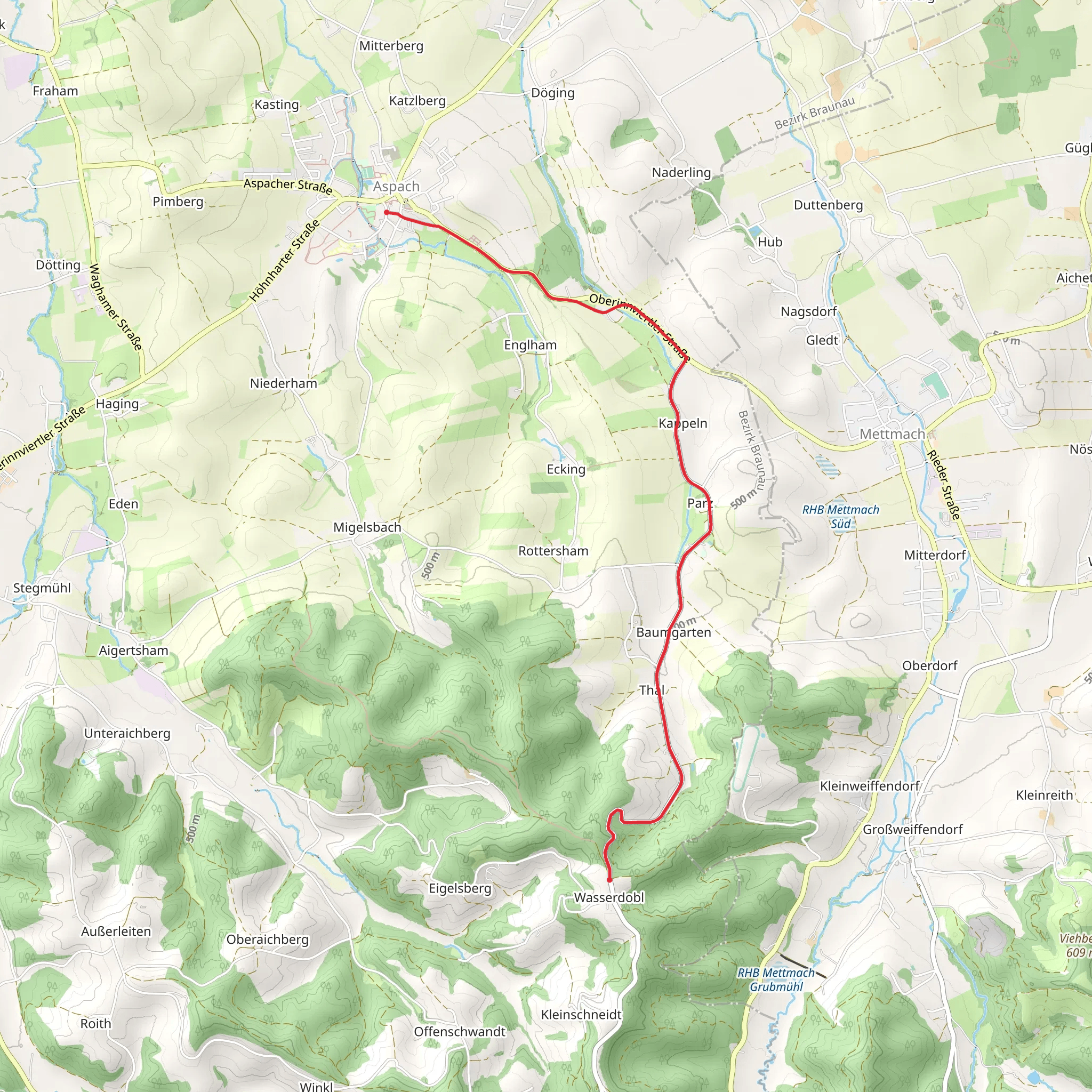 Weg zum Höhwirt - 13 mobile static map