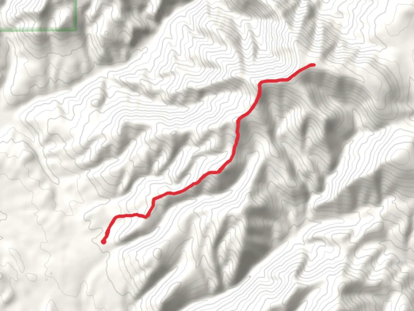 An image depicting the trail Hogback Mountain from Nelson Road and its surrounding area.