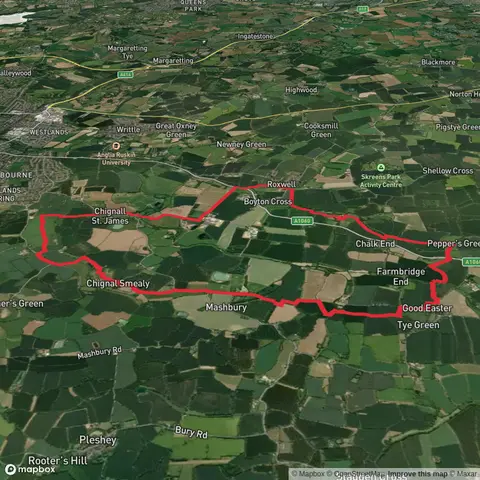 Winchmore Hill, Horse Bridge and Newland Osiers Loop