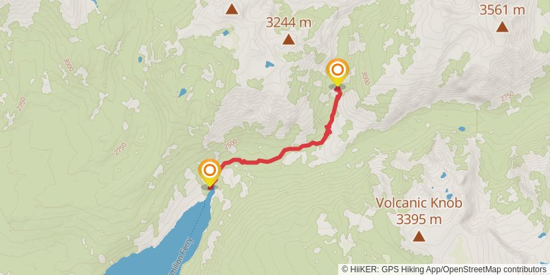 Mott Lake Trail stage 2 Map