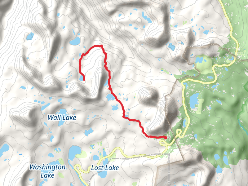 Ibantik Lake and Notch Lake via Notch Mountain Trail