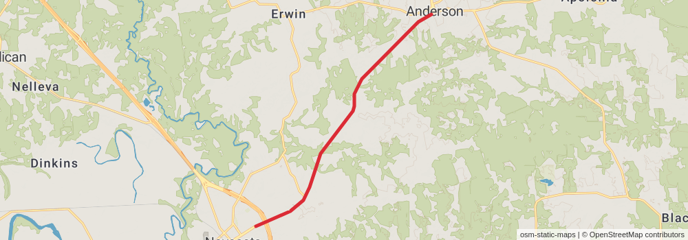 American Perimeter Trail - Texas Primary stage 80 Map