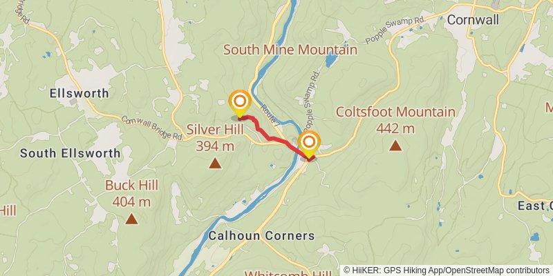 Mohawk Trail stage 3 Map
