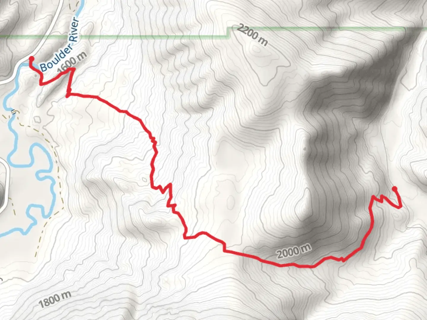 An image depicting the trail Green Mountain Trail and its surrounding area.