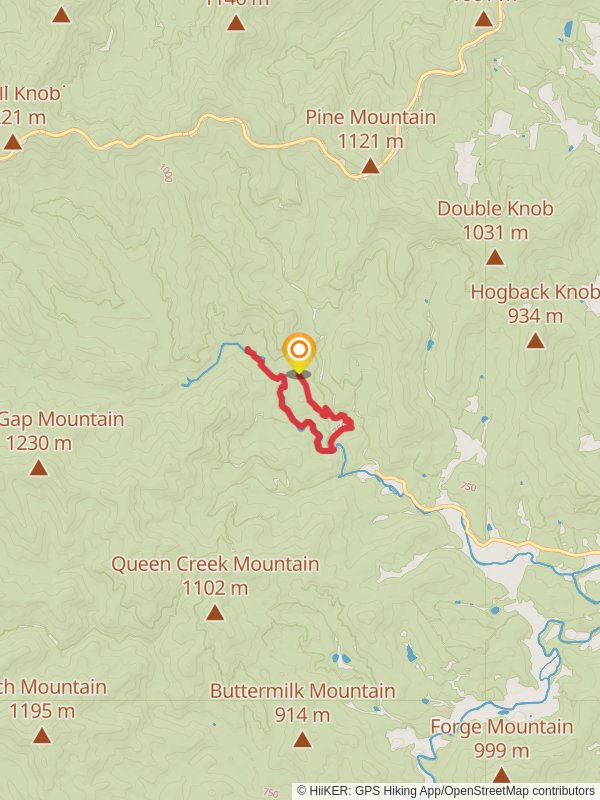 Trace Ridge and North Mills River Trail