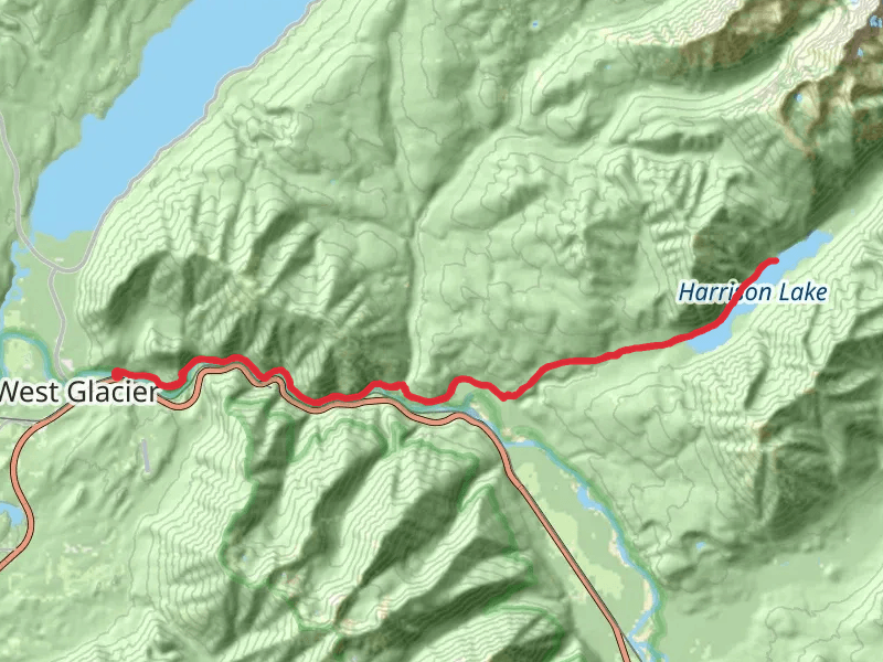 Harrison Lake via South Boundary
