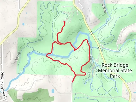 White Connector 5 and Spring Brook Loop Trail