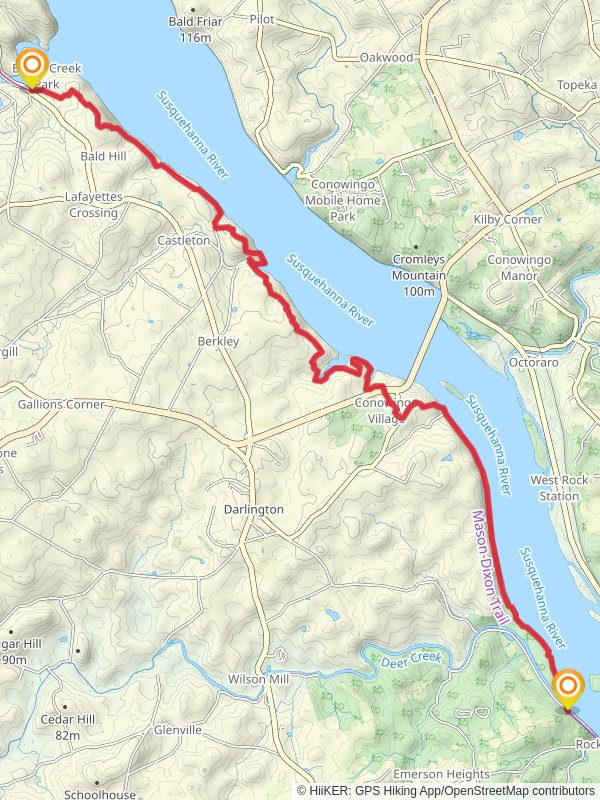 Mason-Dixon Trail - Stafford Road