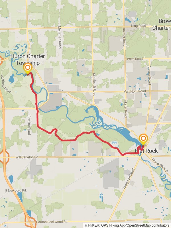 Lake Erie Metropark Connector and Willow Hike Trail