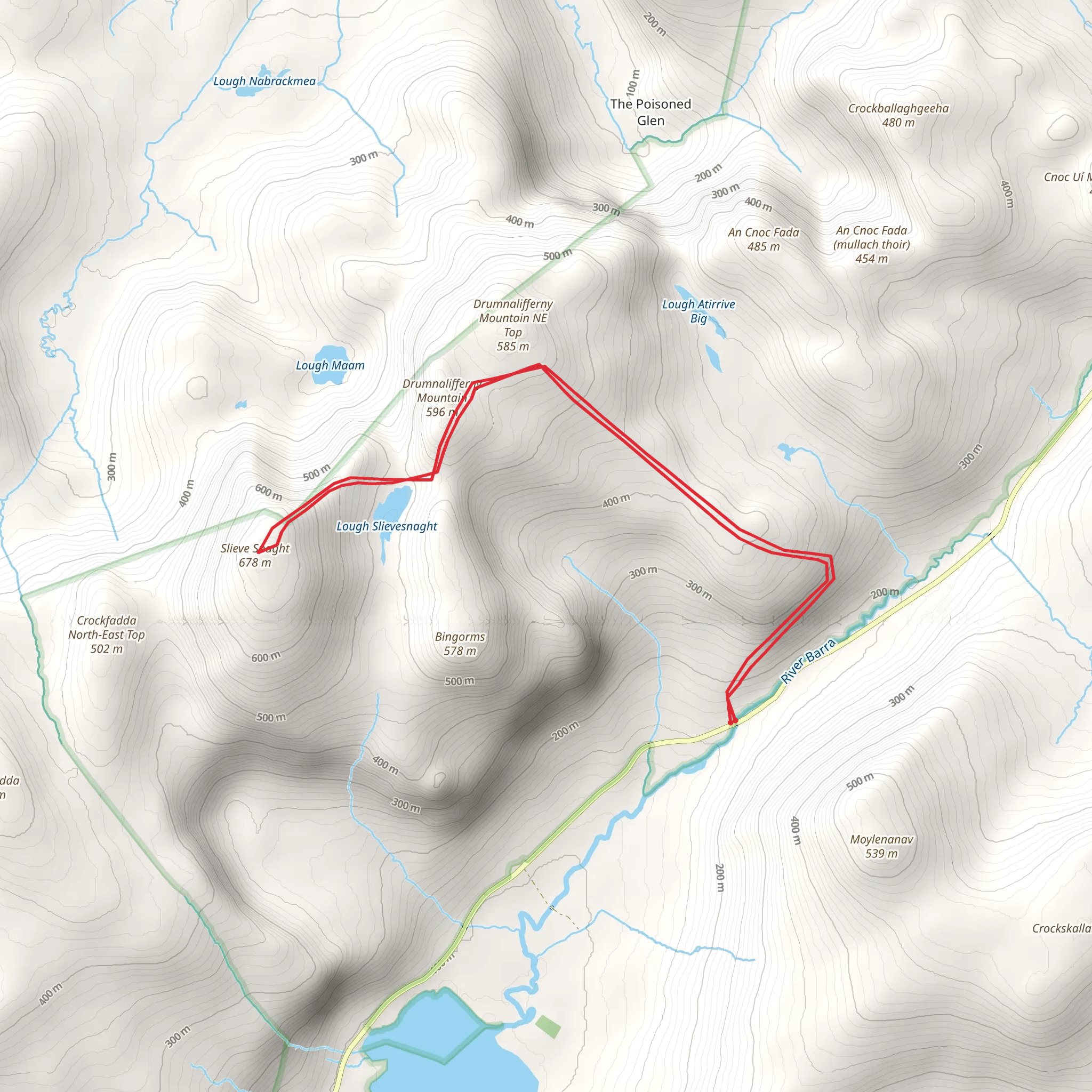 Hike - 2/6/2026 mobile static map