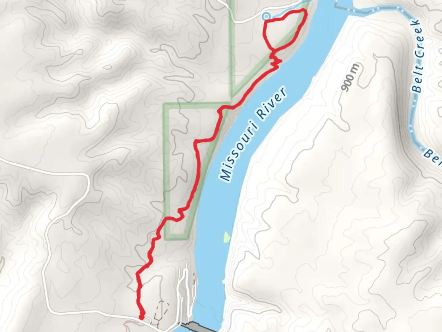 An image depicting the trail Sulphur Springs Trail and its surrounding area.